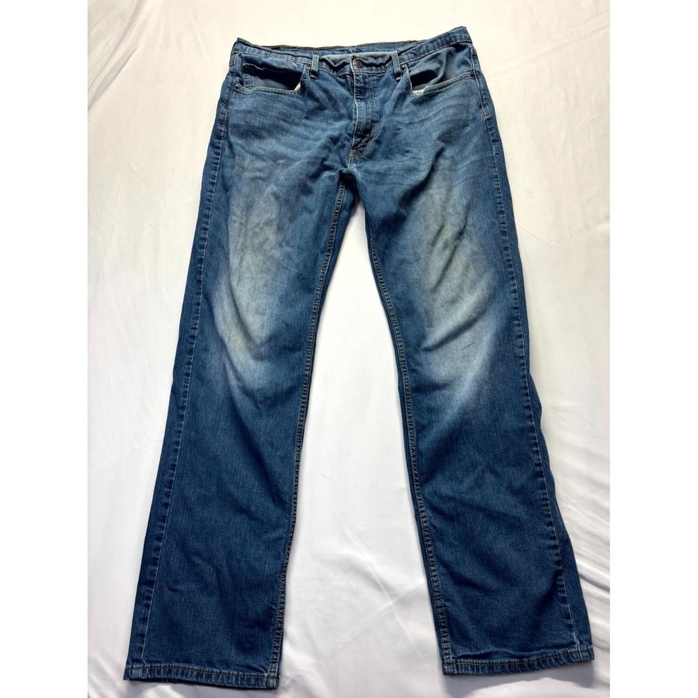 Levi's 559 Relaxed Fit Jeans Mens 38x34 Blue‎ Medium Wash Denim Straight Leg
